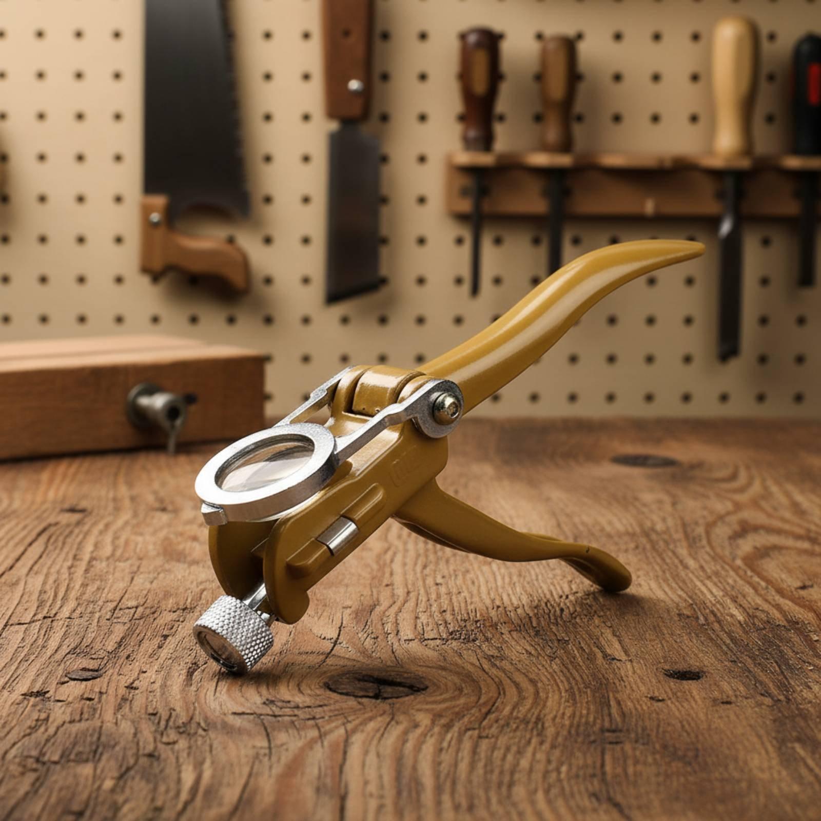 Hand Tools In Workshop - Ajusteur de dents de scie, outil