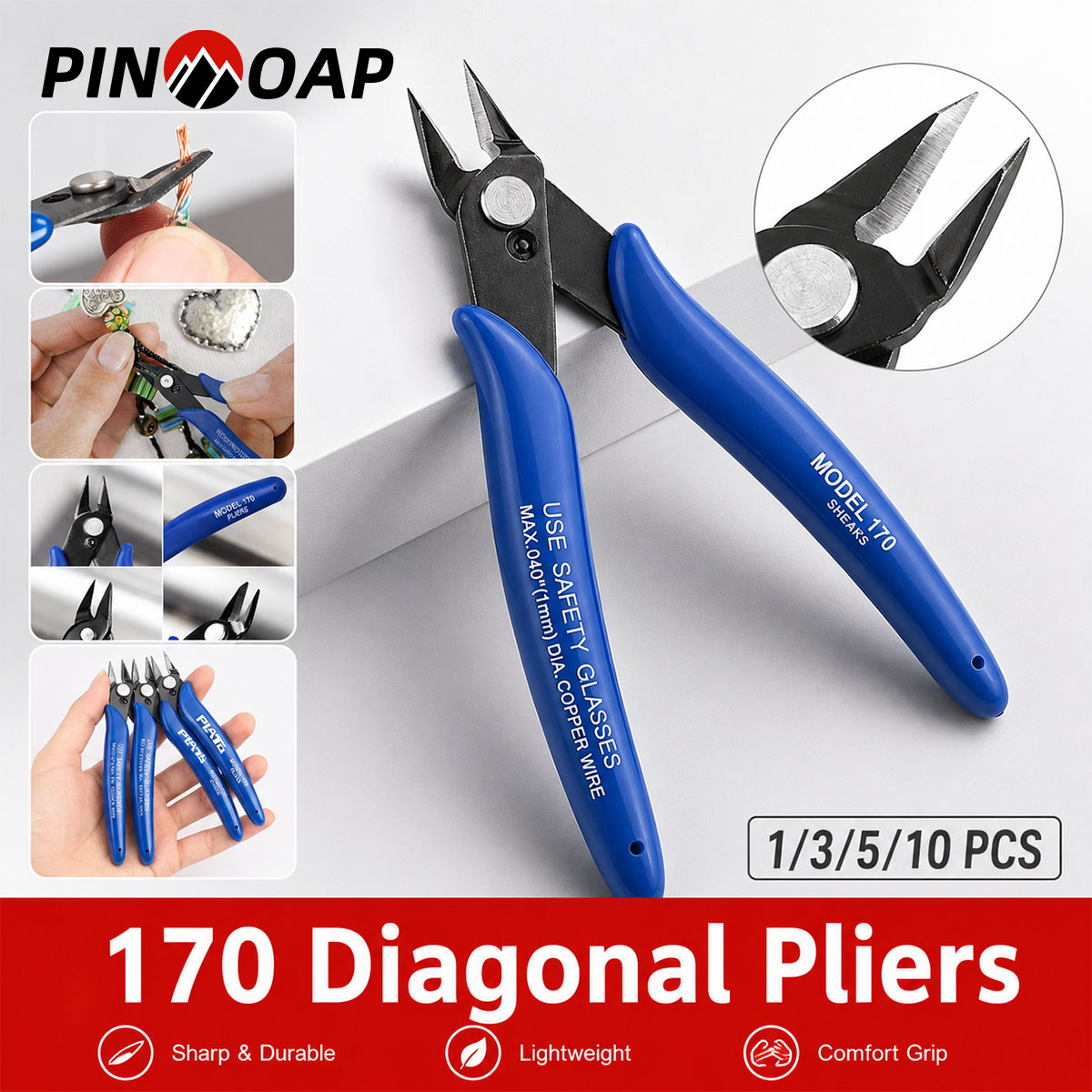 Hand Tools In Workshop - PINMOAP 170 Pince multifonction robuste en