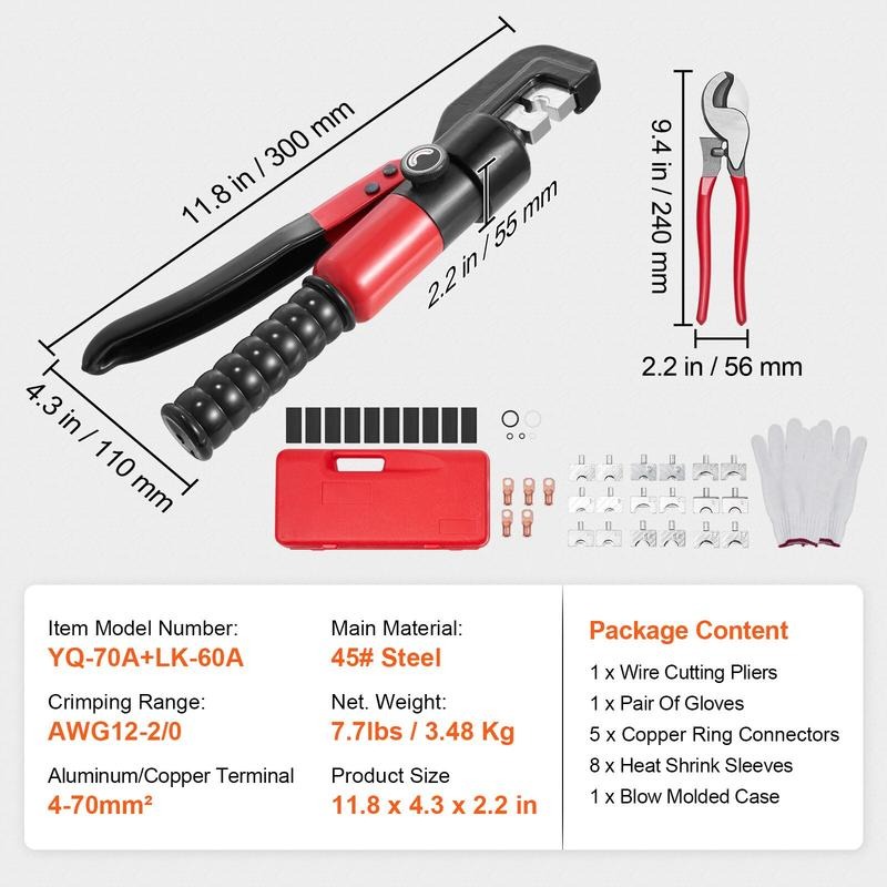 Outil de sertissage hydrauliqu - Pliers avis et prix