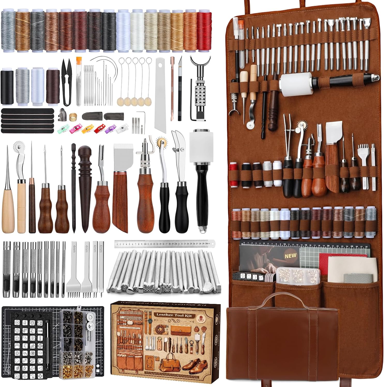Kit de travail du cuir, outils - Tool Bag avis et prix